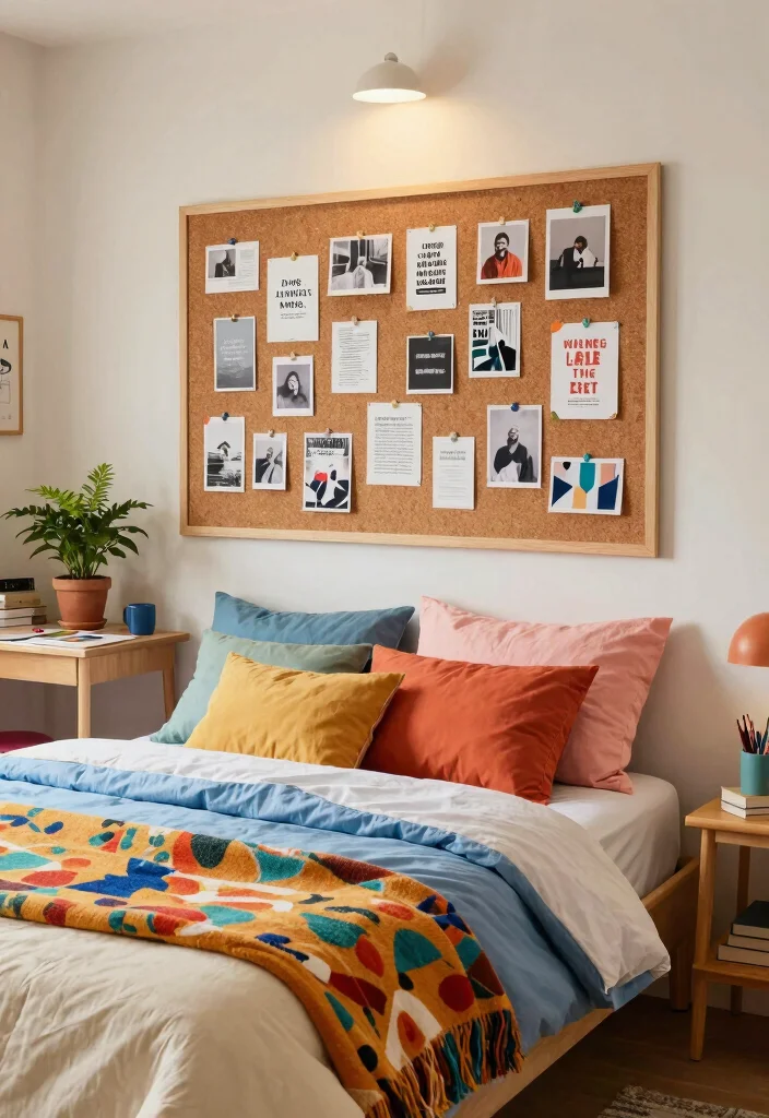 10 Bedroom Headboard Ideas That Feel Fresh and Elevated 48 10 Bedroom Headboard Ideas That Feel Fresh and Elevated 8. Cork Board Headboards 0