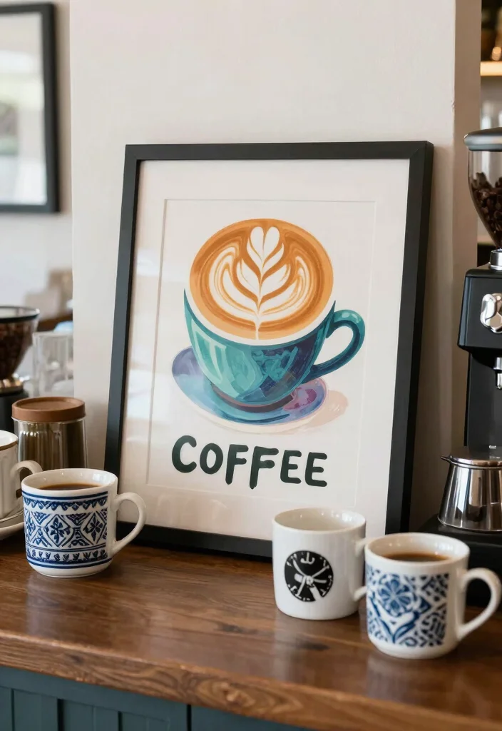 10 Dollar Tree Coffee Bar Ideas That Look Shockingly Chic 60 10 Dollar Tree Coffee Bar Ideas That Look Shockingly Chic 10. Personalized Coffee Art 0