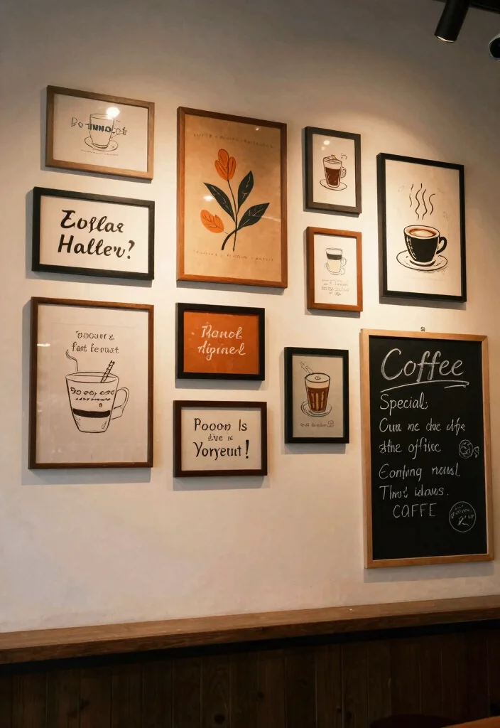 10 Dollar Tree Coffee Bar Ideas That Look Shockingly Chic 13 10 Dollar Tree Coffee Bar Ideas That Look Shockingly Chic 3. Coffee Themed Wall Decor 0