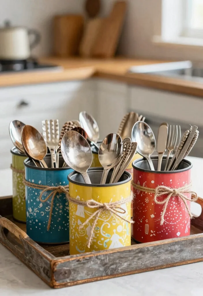 10 Dollar Tree Coffee Bar Ideas That Look Shockingly Chic 24 10 Dollar Tree Coffee Bar Ideas That Look Shockingly Chic 4. Repurposed Coffee Cans 0