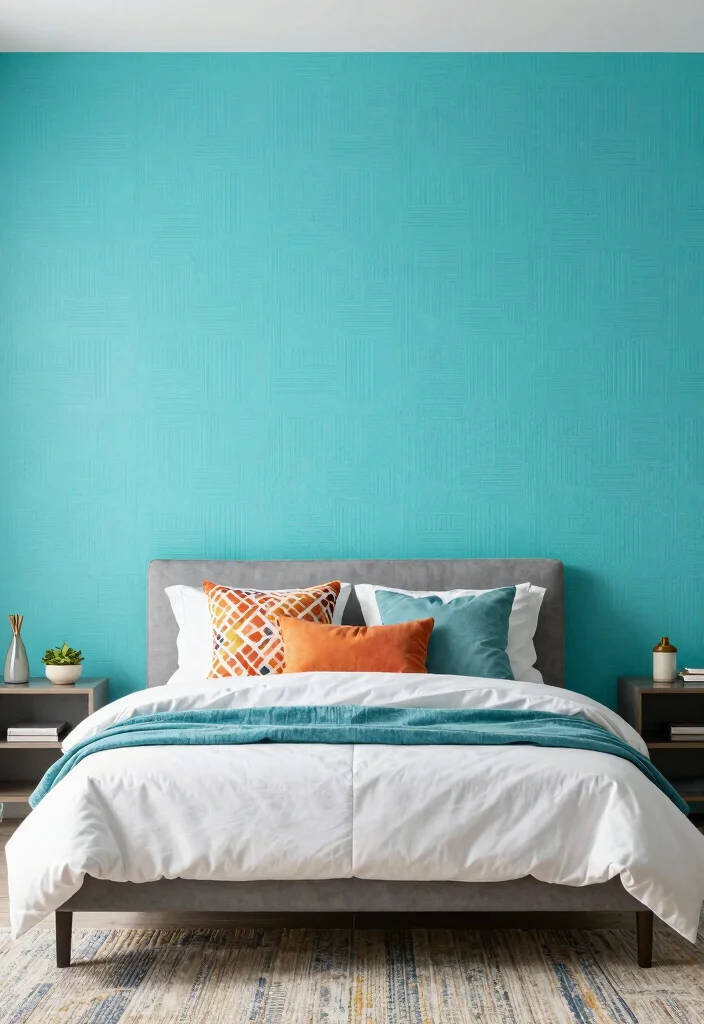10 Fake Headboard Ideas That Instantly Add Character 3. Painted Accent Wall 0