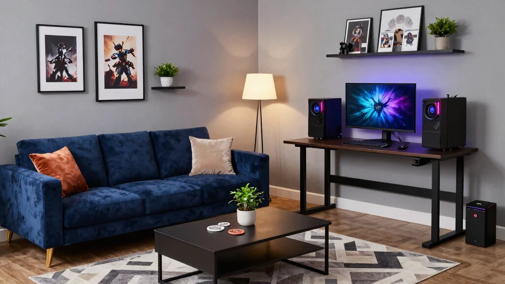 10 Gamer Living Room Ideas That Still Feel Adult and Stylish