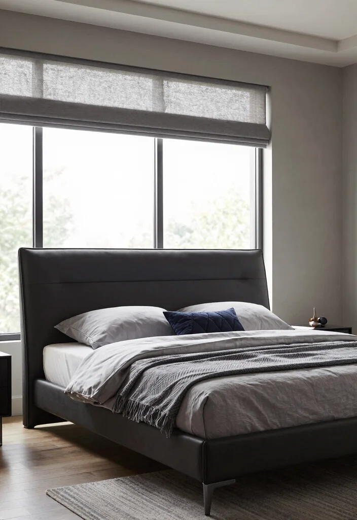 10 Headboard in Front of Window Ideas That Surprisingly Work 8. Adjustable Headboard Designs 0