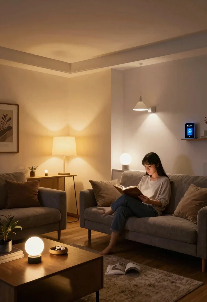 10 Living Room Light Ideas That Shift the Entire Mood 5. Smart Lighting Systems for Complete Control 0