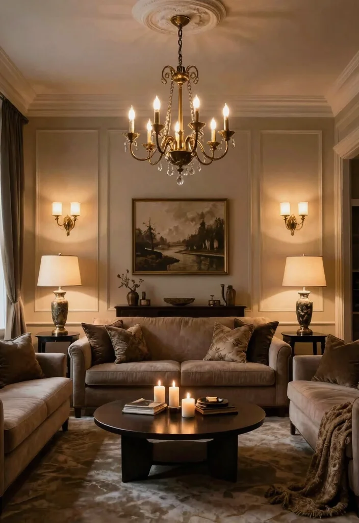 10 Living Room Light Ideas That Shift the Entire Mood 7. Layered Lighting for Depth and Warmth 0