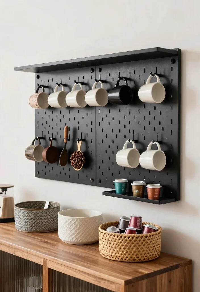 10 Small Coffee Bar Ideas That Turn Tiny Corners Into Ritual Spots 10. Smart Storage Solutions 0