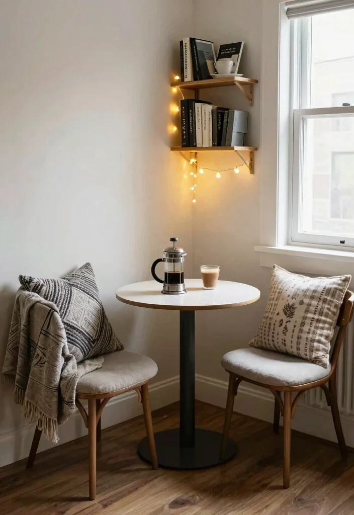 10 Small Coffee Bar Ideas That Turn Tiny Corners Into Ritual Spots 3. Cozy Corner Nook 0