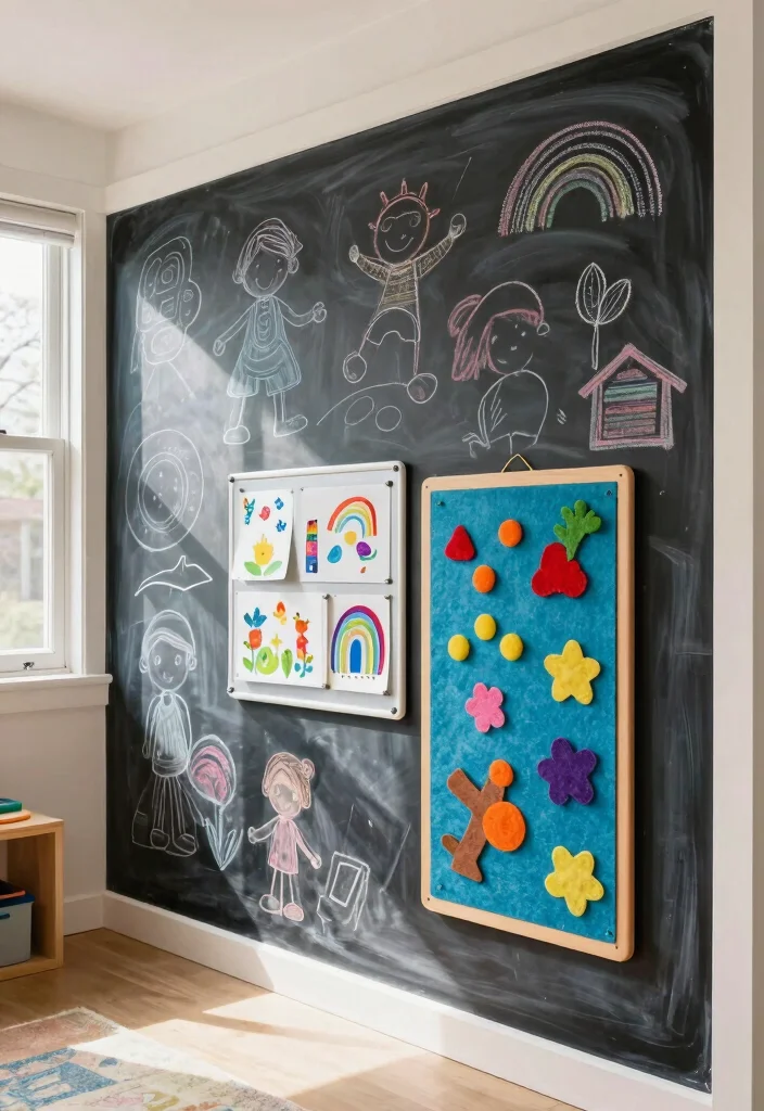 10 Sunroom Playroom Ideas with Bright Natural Energy 38 10 Sunroom Playroom Ideas with Bright Natural Energy 8. Interactive Wall Features 0