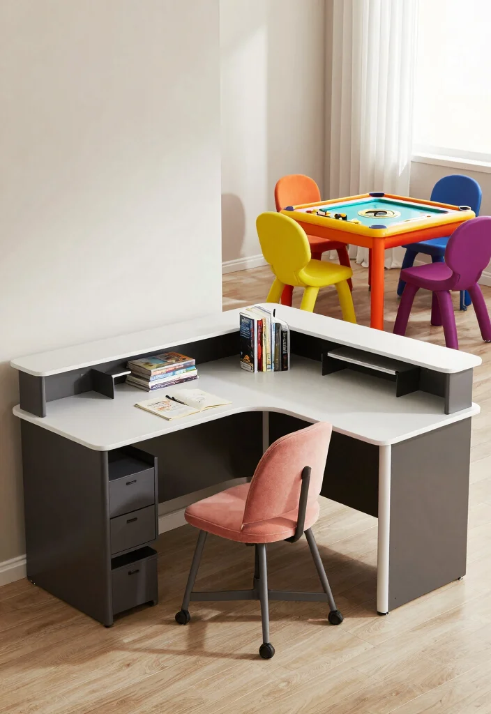 10 Teen Playroom Ideas That Feel Grown Up but Fun 5. Mix Functional with Fun Furniture 0