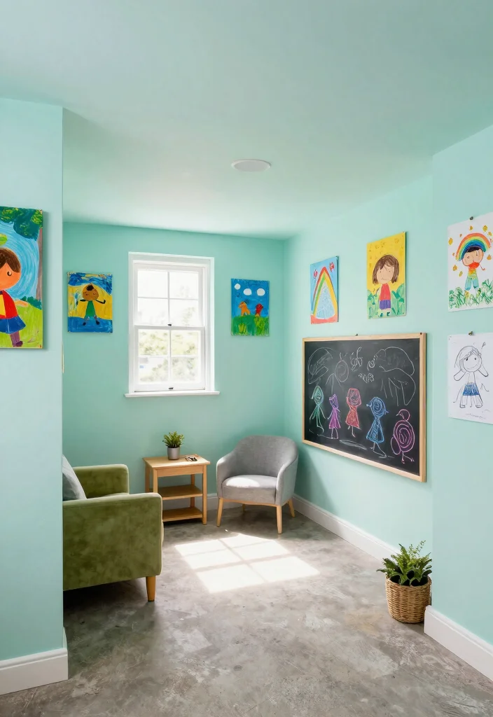 12 Basement Playroom Ideas That Don’t Feel Like a Basement 1 12 Basement Playroom Ideas That Dont Feel Like a Basement 1. Brighten Up with Paint 0