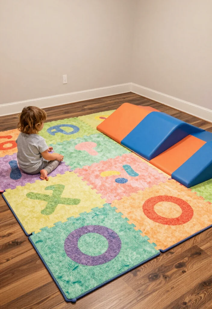 12 Basement Playroom Ideas That Don’t Feel Like a Basement 38 12 Basement Playroom Ideas That Dont Feel Like a Basement 8. Fun Flooring Options 0