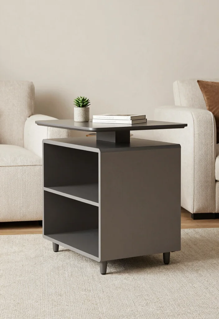 12 Coffee Bar Cabinet Ideas That Hide Clutter Beautifully 4. Multi Functional Furniture 0