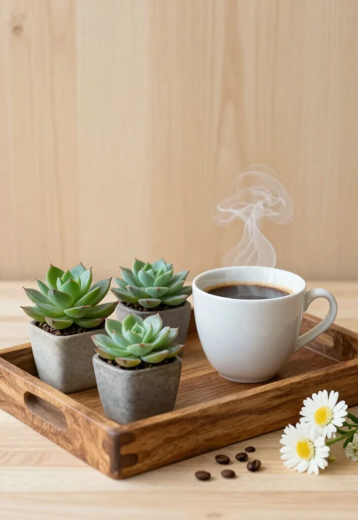 12 Coffee Bar Ideas Small Spaces That Feel Personal and Calm 40 12 Coffee Bar Ideas Small Spaces That Feel Personal and Calm 10. Incorporate Natural Elements 0