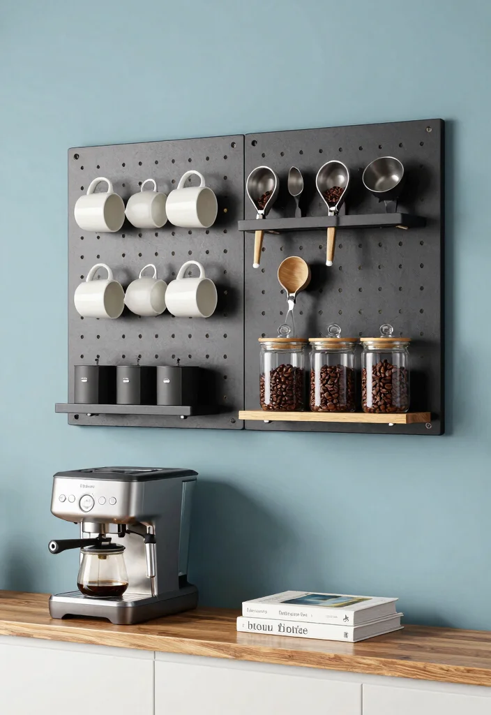 12 Coffee Bar Ideas Small Spaces That Feel Personal and Calm 26 12 Coffee Bar Ideas Small Spaces That Feel Personal and Calm 6. Wall Mounted Coffee Station 0