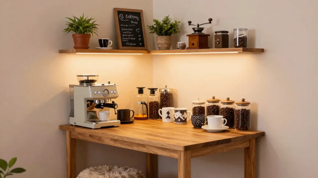 12 Corner Coffee Bar Ideas That Transform Dead Space Beautifully