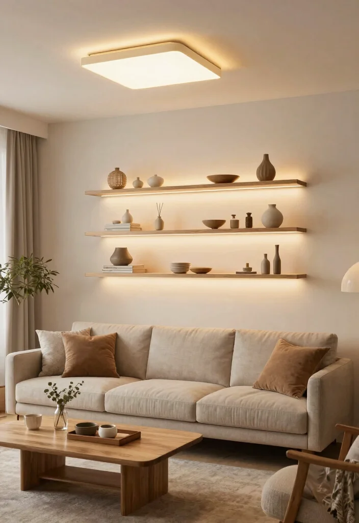 12 Cozy Living Room Lighting Ideas That Glow at Night 62 12 Cozy Living Room Lighting Ideas That Glow at Night 12. Multi purpose Lighting Fixtures 0