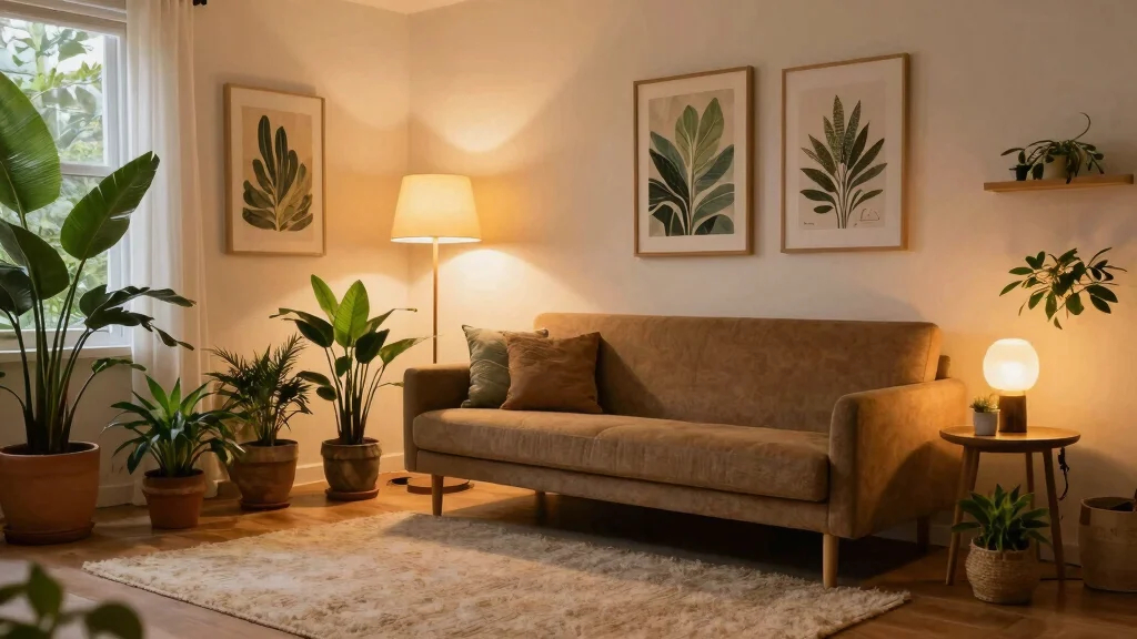 12 Cozy Living Room Lighting Ideas That Glow at Night