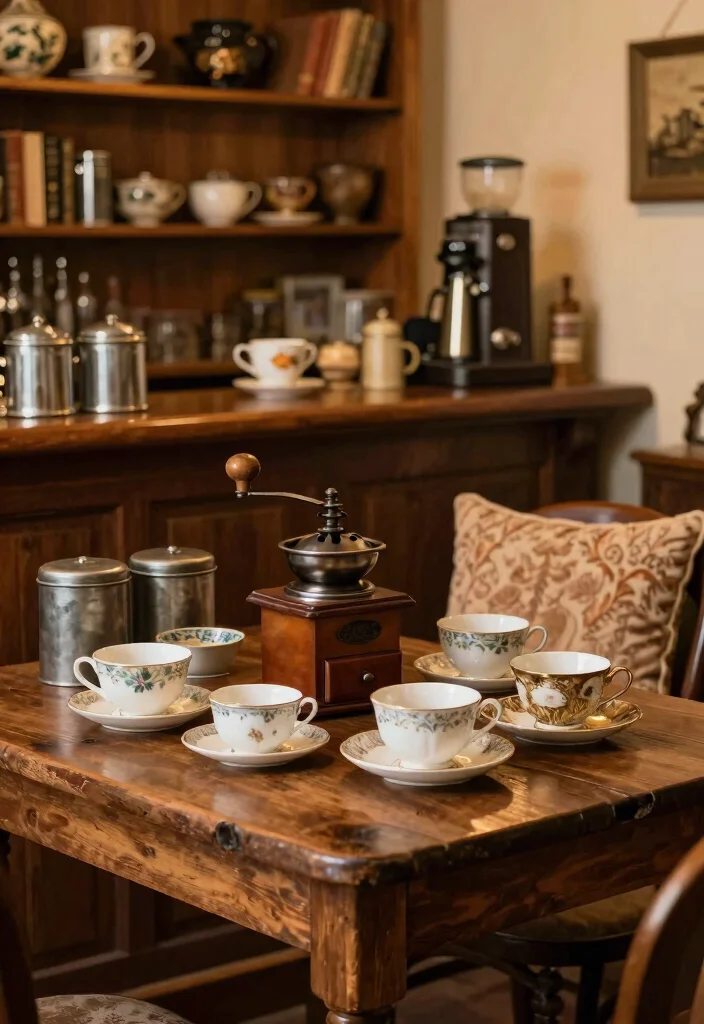12 Elegant Coffee Bar Ideas That Look Effortlessly Expensive 2 12 Elegant Coffee Bar Ideas That Look Effortlessly Expensive 2. Vintage Charm 0