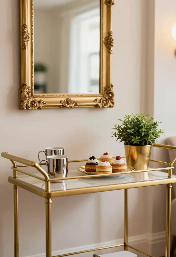12 Elegant Coffee Bar Ideas That Look Effortlessly Expensive 3 12 Elegant Coffee Bar Ideas That Look Effortlessly Expensive 3. Luxe Gold Accents 0
