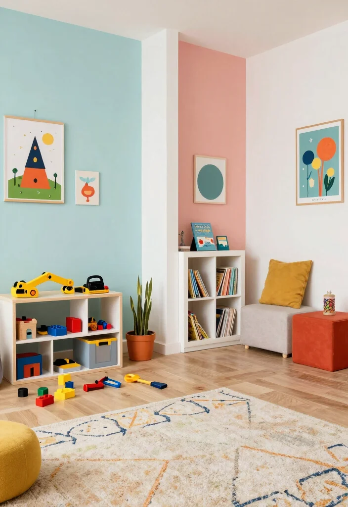 12 Kids Playroom Ideas Small Space That Still Feel Big 8. Personalized Play Zones 0