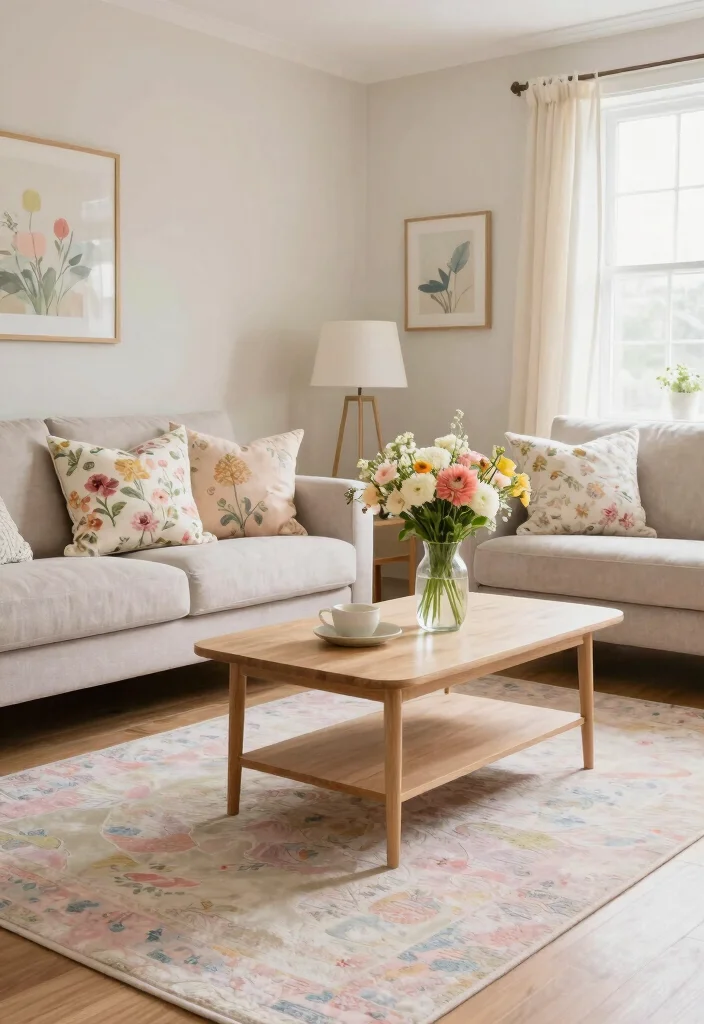 12 Living Room Ideas Colorful Yet Surprisingly Cohesive 11. Seasonal Updates 0
