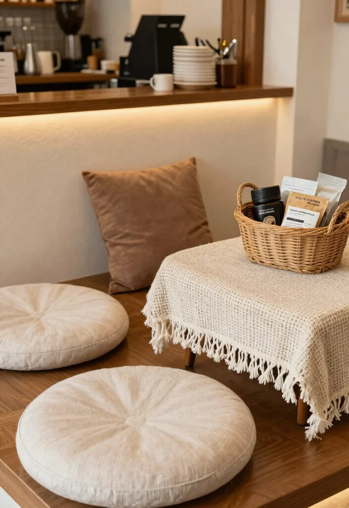 12 Mini Coffee Bar Ideas That Fit Anywhere Without Looking Cramped 10. Cozy Textures 0