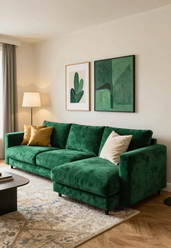 12 Modular Couch Living Room Ideas That Flex with Life 14 12 Modular Couch Living Room Ideas That Flex with Life 4. Bold Color Statements 0