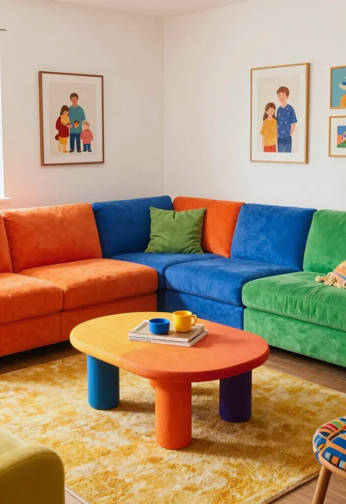 12 Modular Couch Living Room Ideas That Flex with Life 27 12 Modular Couch Living Room Ideas That Flex with Life 7. Modular Sofa as a Playful Seating Solution 0