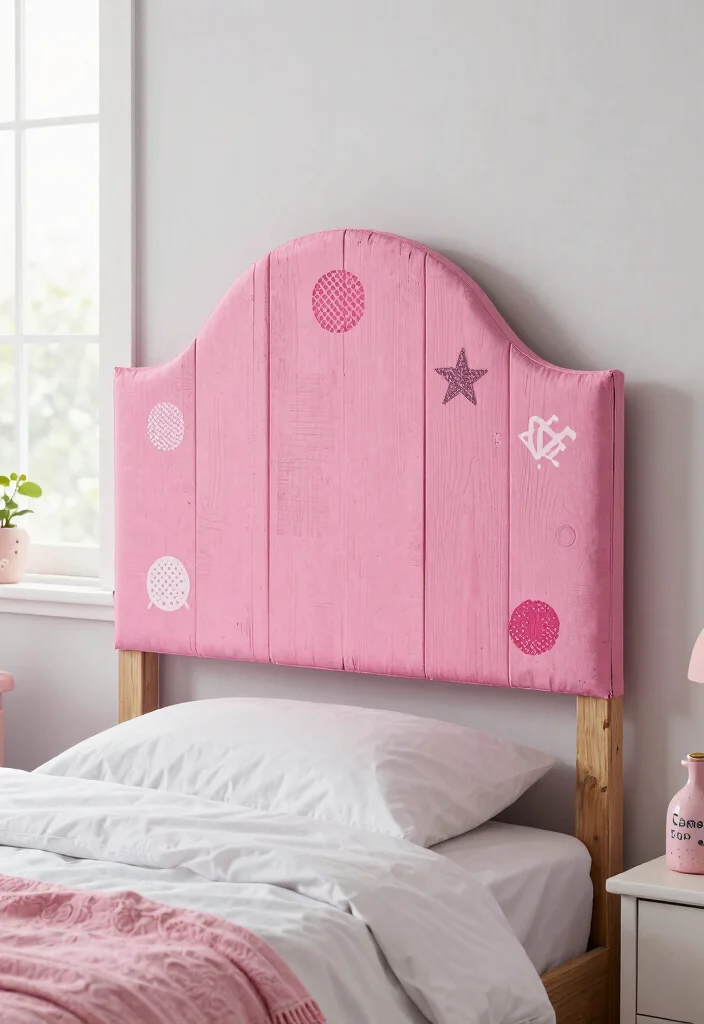 12 Pink Headboard Bedroom Ideas That Feel Playful but Chic 60 12 Pink Headboard Bedroom Ideas That Feel Playful but Chic 10. Creative DIY Pink Headboard 0