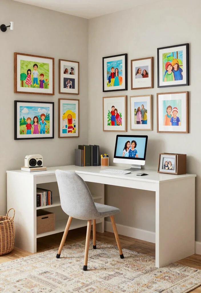 12 Playroom Office Combo Ideas for Real Life Homes 52 12 Playroom Office Combo Ideas for Real Life Homes 12. Final Touches and Personalization 0