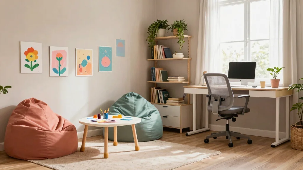 12 Playroom Office Combo Ideas for Real Life Homes