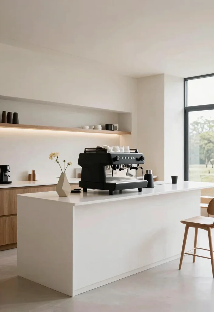 14 Church Coffee Bar Ideas That Feel Welcoming and Warm 12 14 Church Coffee Bar Ideas That Feel Welcoming and Warm 2. Modern Minimalism 0