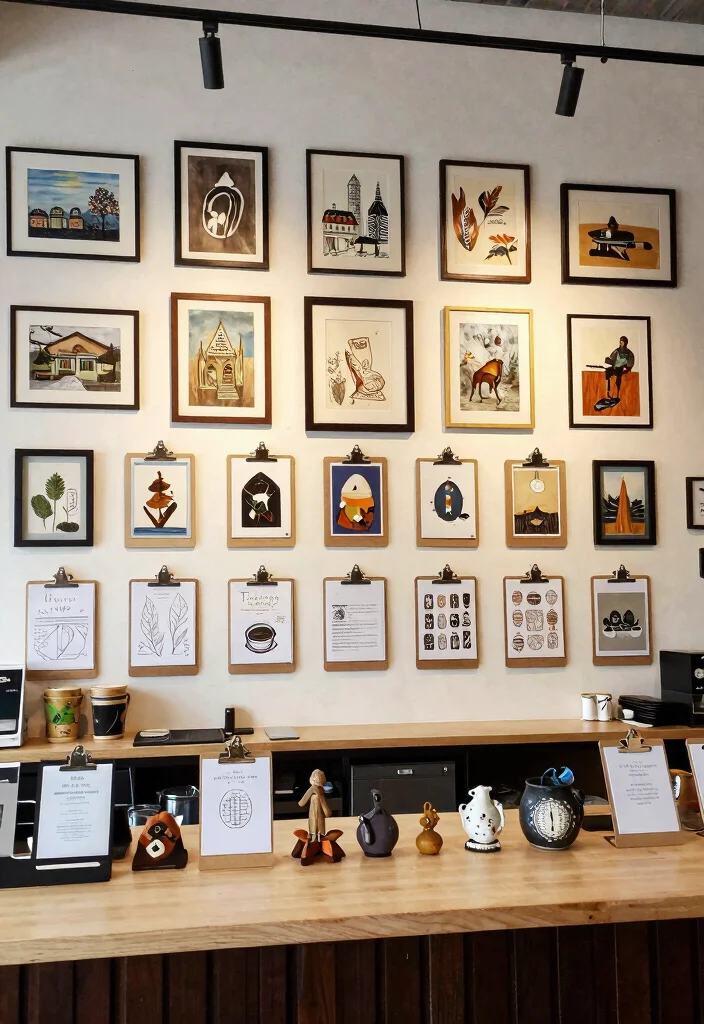 14 Church Coffee Bar Ideas That Feel Welcoming and Warm 35 14 Church Coffee Bar Ideas That Feel Welcoming and Warm 5. Community Art Display 0