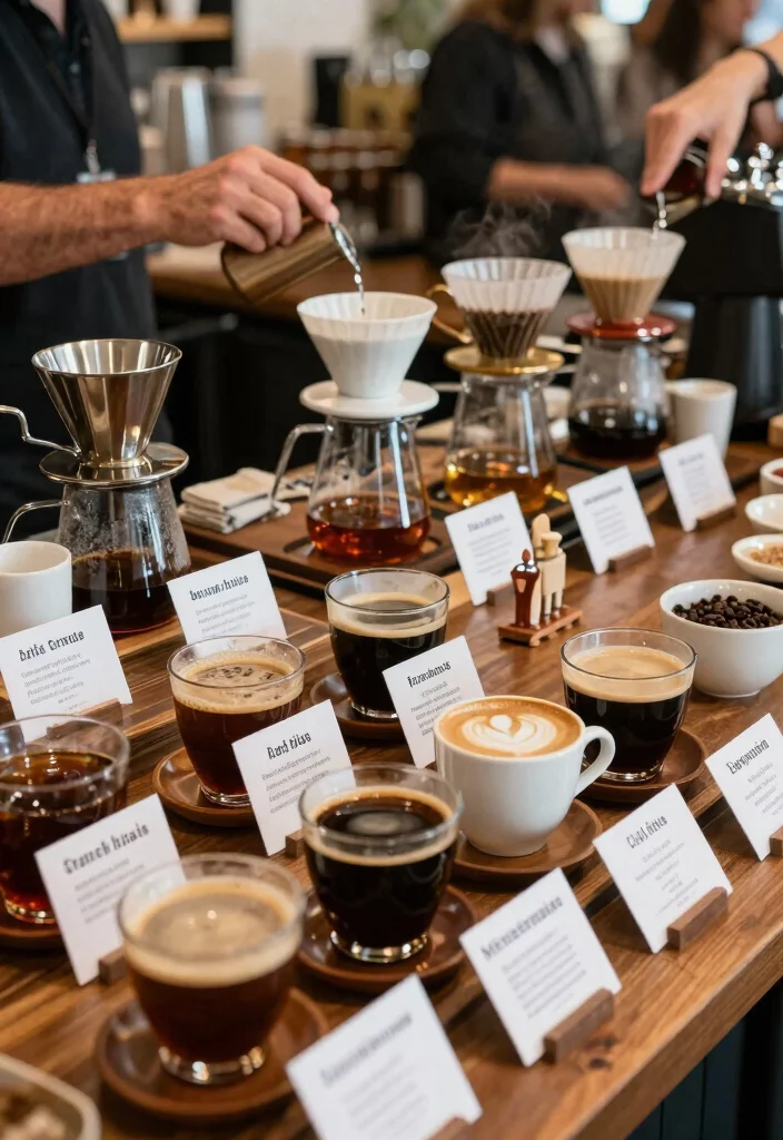 14 Church Coffee Bar Ideas That Feel Welcoming and Warm 38 14 Church Coffee Bar Ideas That Feel Welcoming and Warm 8. Ethnic and International Coffee Offerings 0