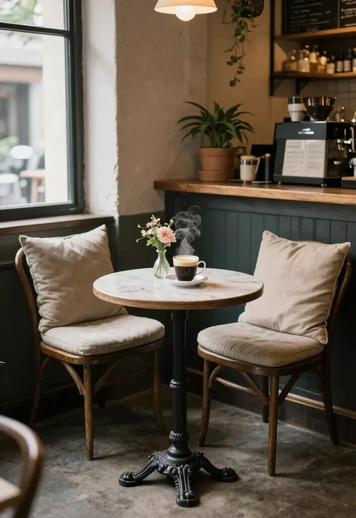 14 Coffee Bar Countertop Ideas That Elevate Daily Routines 7. Cozy Seating Area 0