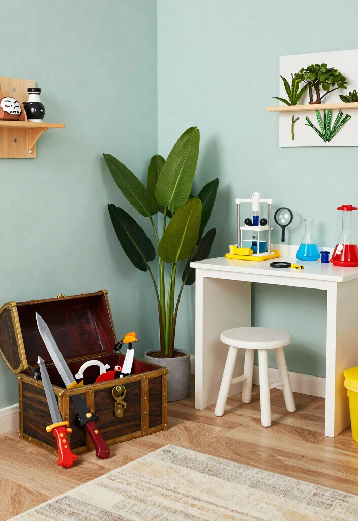 14 Colorful Playroom Ideas That Feel Joyful Not Loud 9. Theme Based Areas 0