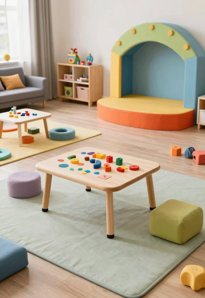 14 Cool Playroom Ideas Kids Will Actually Use Daily 4. Multifunctional Play Areas 0