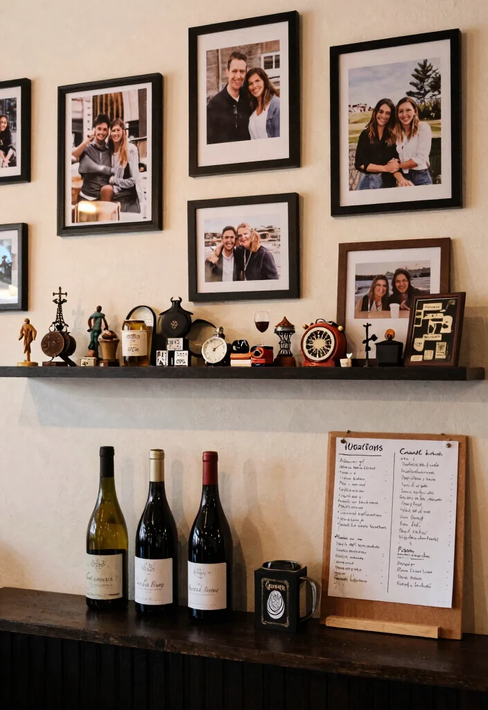 14 Cozy Coffee Wine Bar Ideas for Slow Evenings at Home 51 14 Cozy Coffee Wine Bar Ideas for Slow Evenings at Home 11. Personal Touches and Memories 0