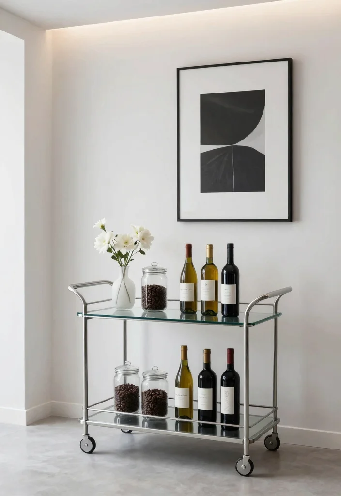 14 Cozy Coffee Wine Bar Ideas for Slow Evenings at Home 12 14 Cozy Coffee Wine Bar Ideas for Slow Evenings at Home 2. Elegant Minimalism 0