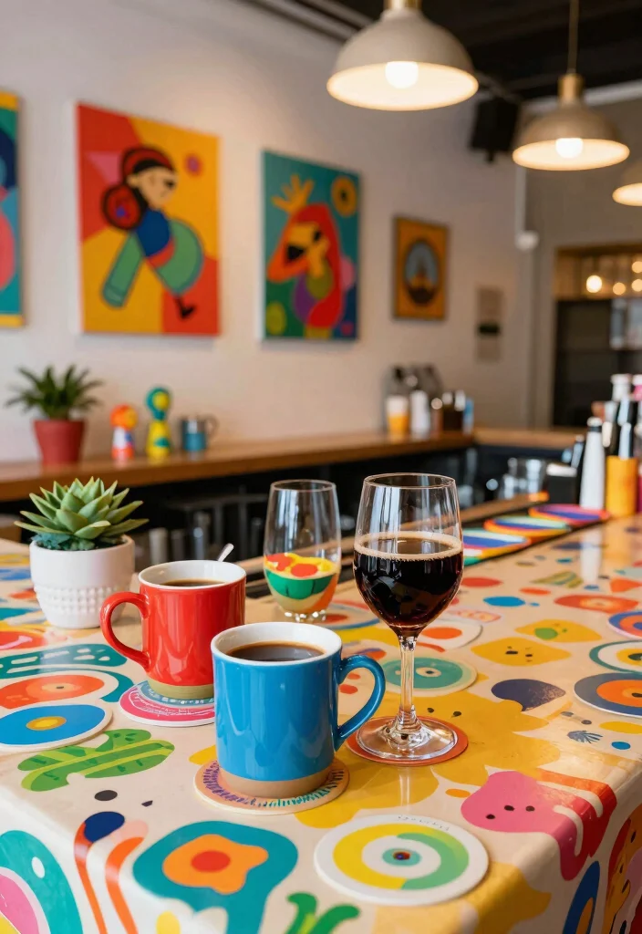 14 Cozy Coffee Wine Bar Ideas for Slow Evenings at Home 14 14 Cozy Coffee Wine Bar Ideas for Slow Evenings at Home 4. Bright and Colorful Accents 0