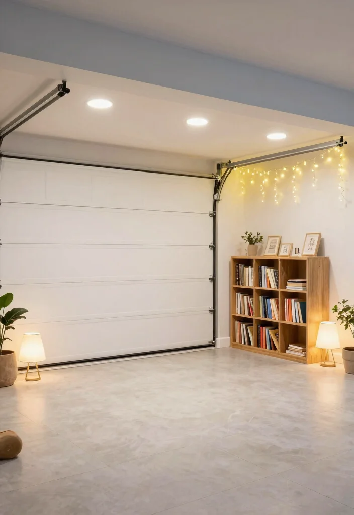 14 Garage Playroom Ideas That Feel Like a Real Room 12. Functional Lighting Solutions 0