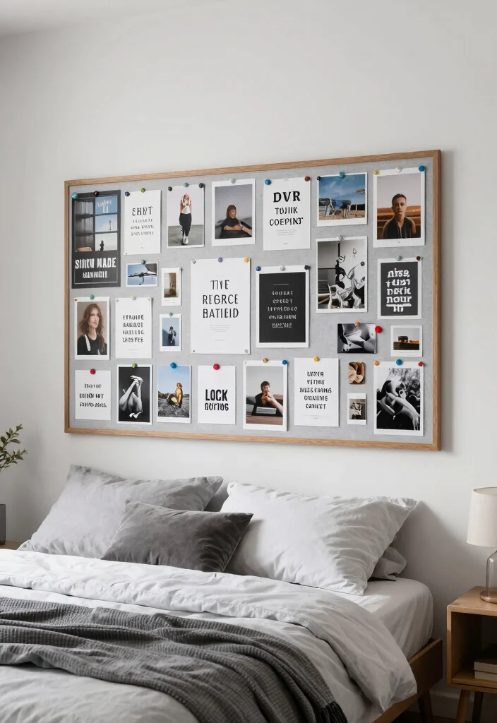 14 Headboard Alternative Ideas That Break Traditional Rules 52 14 Headboard Alternative Ideas That Break Traditional Rules 12. Magnetic Board 0