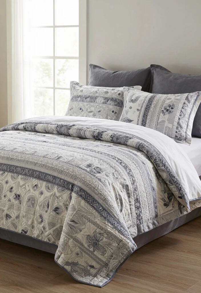 14 No Headboard Bed Ideas That Still Look Finished 12. Stylish Bedding Solutions 0