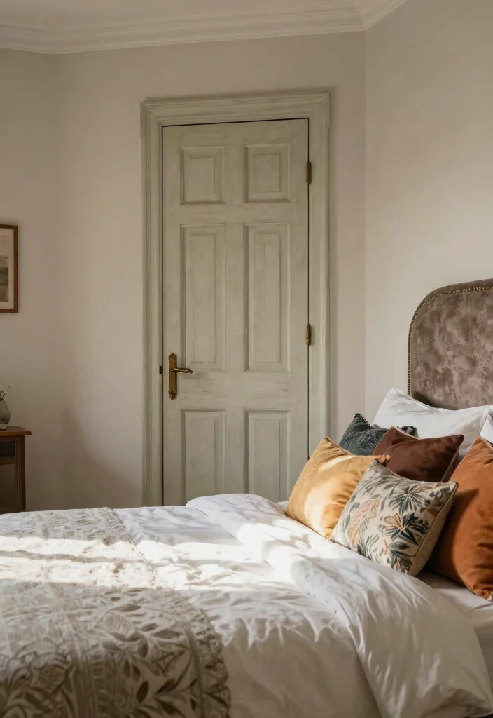 14 No Headboard Bed Ideas That Still Look Finished 13. Vintage or Antique Finds 0