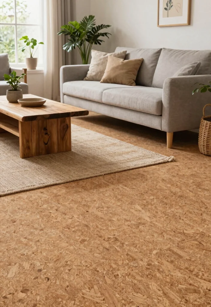14 Tiles Ideas Living Room That Add Texture Without Overwhelm 13 14 Tiles Ideas Living Room That Add Texture Without Overwhelm 3. Sustainable Cork Tiles A Soft Touch 0