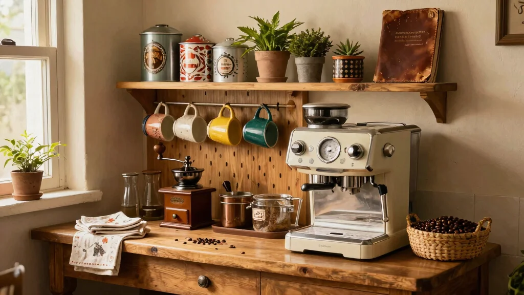14 Vintage Coffee Bar Ideas with Old Cafe Soul and Warmth