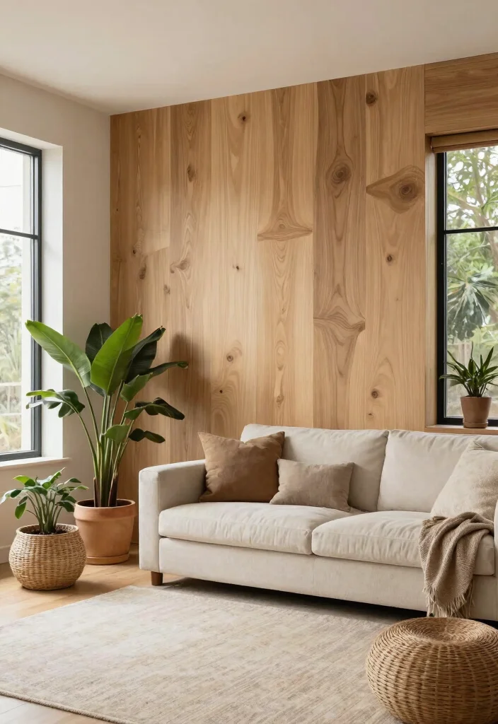 14 Wood Wall Design Ideas Living Room That Add Warm Texture 63 14 Wood Wall Design Ideas Living Room That Add Warm Texture 13. Natural Wood Finish for an Organic Look 0