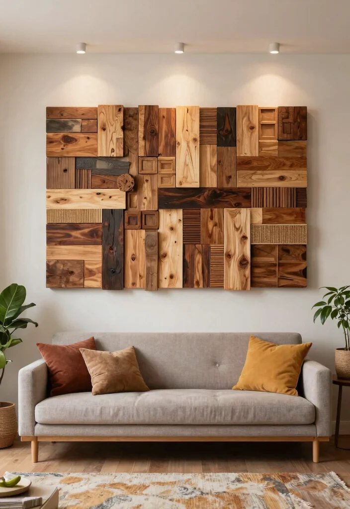 14 Wood Wall Design Ideas Living Room That Add Warm Texture 24 14 Wood Wall Design Ideas Living Room That Add Warm Texture 4. Wood Wall Art Installations 0
