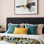 15 Black Headboard Bedroom Ideas with Bold Dramatic Contrast