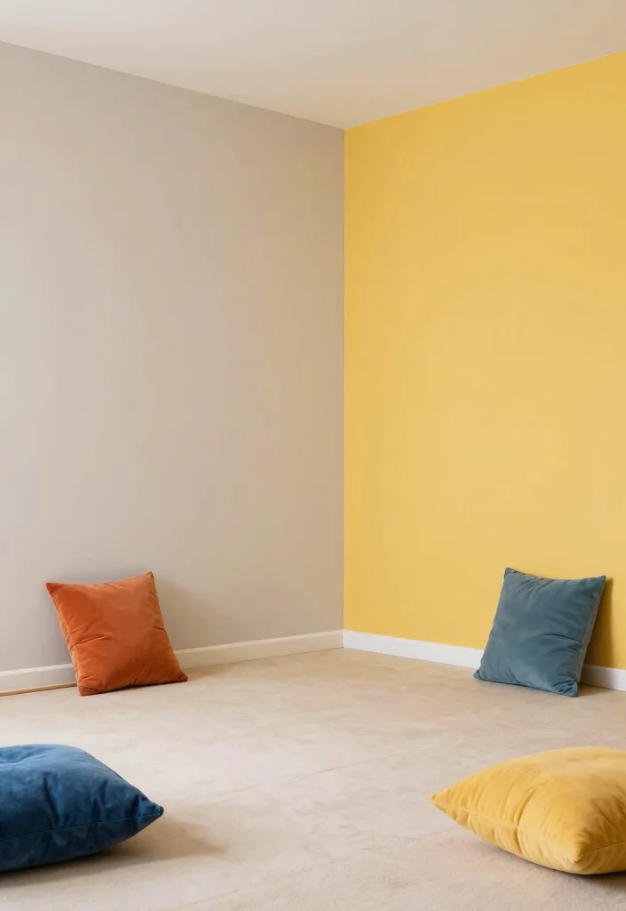 15 Bloxburg Playroom Ideas with Clean Modern Layouts 12. Minimalist Color Blocking 0